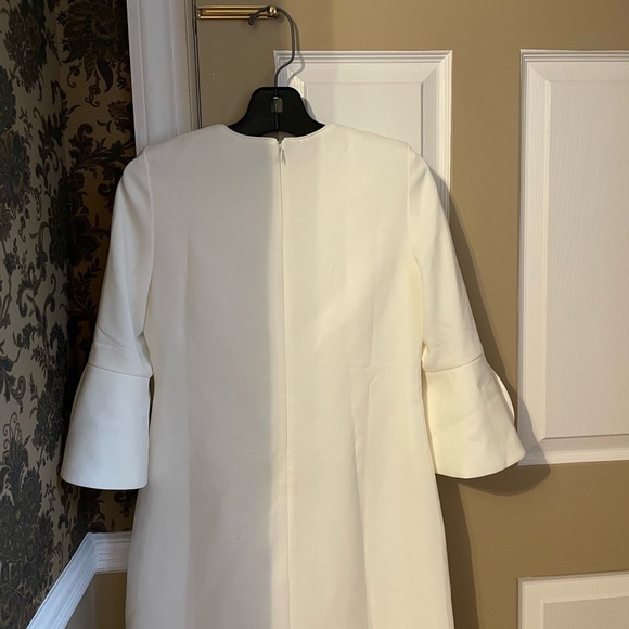 NWT WHBM white Petal sleeve shift dress, 4P - Picture 12 of 12